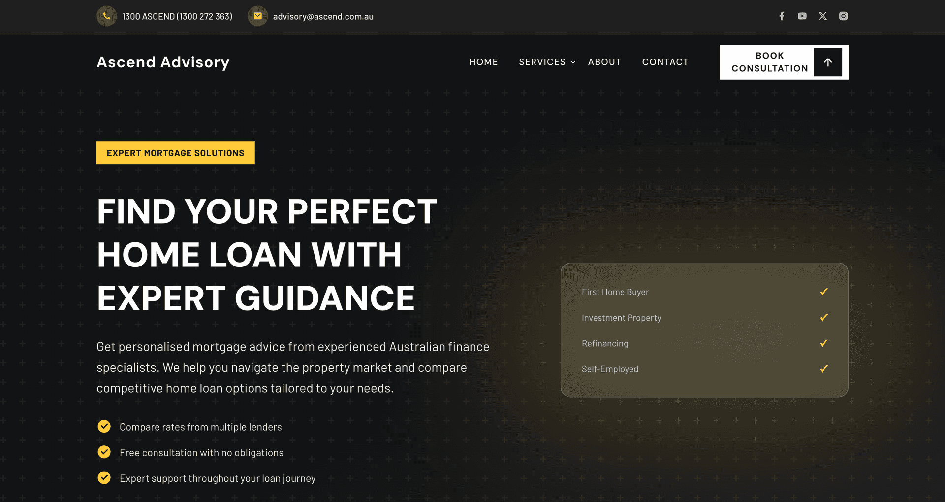 Home Loan Advisory Platform